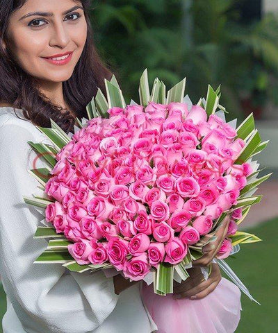 PINK BONANZA flowers CityFlowersIndia 
