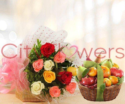 HEALTHY WISHES SURPRISE flowers CityFlowersIndia 