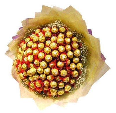 Ferrero Rocher Premium Bouquet flowers CityFlowersIndia 