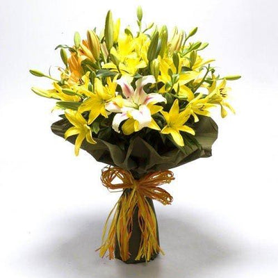 Exotic Lilies - Special Packing flowers CityFlowersIndia 
