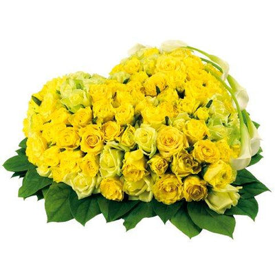 Pleasurable Beauty - Yellow flowers CityFlowersIndia 