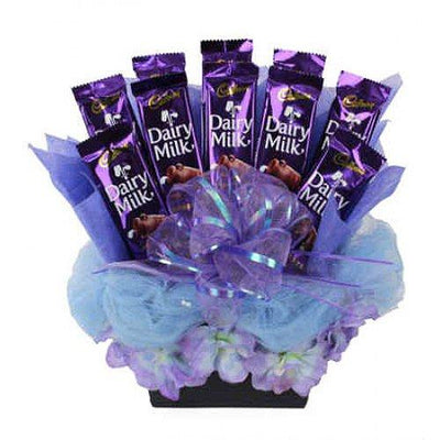 Diary Milk Chocolate Bouquet flowers CityFlowersIndia 