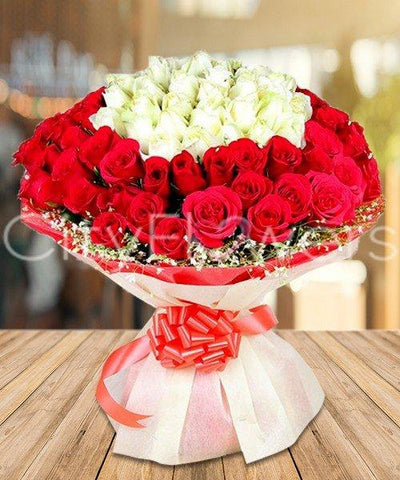 ADORABLE BOUNTIFUL BOUQUET flowers CityFlowersIndia 