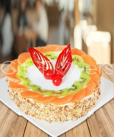 FRUIT CAKE DELIGHT flowers CityFlowersIndia 