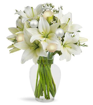 Exotic White Lilies flowers CityFlowersIndia 