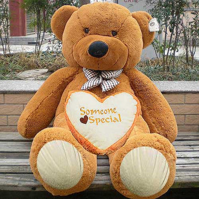 Huge Plush Soft Bear flowers CityFlowersIndia 