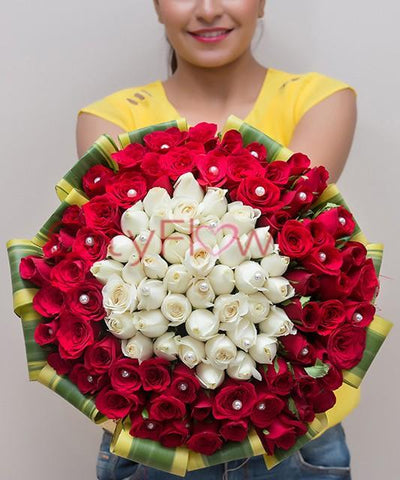 MAKE HER PRECIOUS flowers CityFlowersIndia 