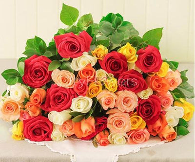 VIBRANT ROSES flowers CityFlowersIndia 