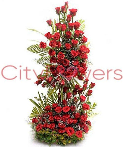 LAYERS OF LOVE flowers CityFlowersIndia 