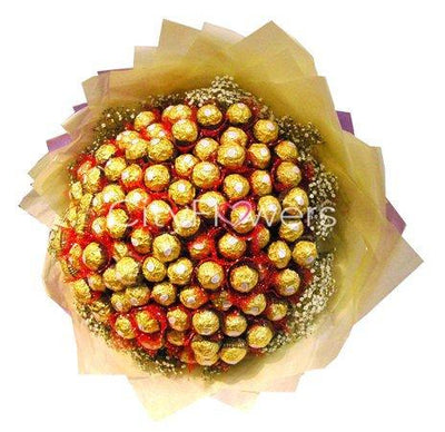 FERRERO ROCHER PREMIUM BOUQUET flowers CityFlowersIndia 