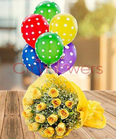 SPARKLING SURPRISE flowers CityFlowersIndia 