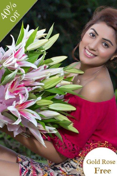 Pink Radiance By City Flowers flowers CityFlowersIndia 