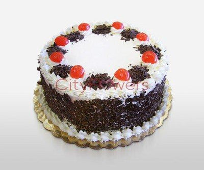 BLACK FOREST CAKE flowers CityFlowersIndia 