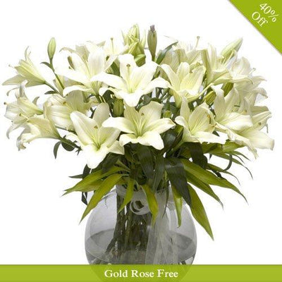 White Purity By City Flowers flowers CityFlowersIndia 