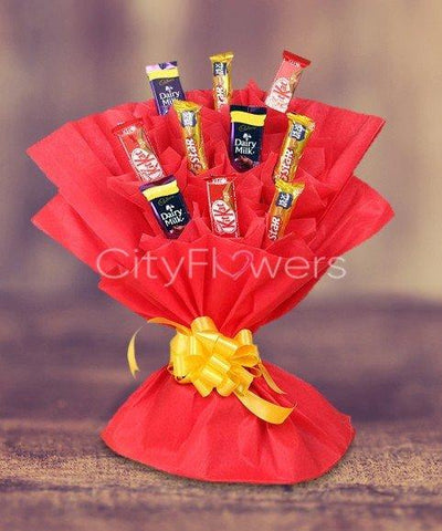 ITS YOUR DAY BOUQUET flowers CityFlowersIndia 