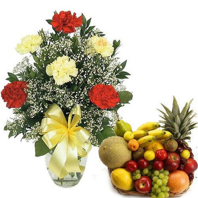 HEALTHY DELIGHT N FLOWERS flowers CityFlowersIndia 