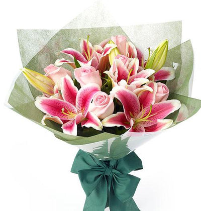 Pretty Pink Lady - Special Packing flowers CityFlowersIndia 