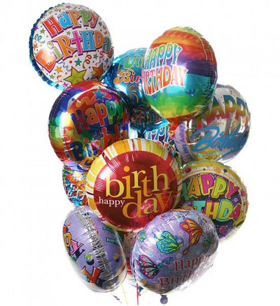 Premium Mylar Birthday Balloon Bouquet flowers CityFlowersIndia 