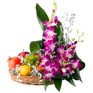 NATURAL HEALTH BASKET flowers CityFlowersIndia 