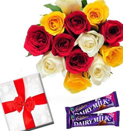 Assorted Choco Delight flowers CityFlowersIndia 