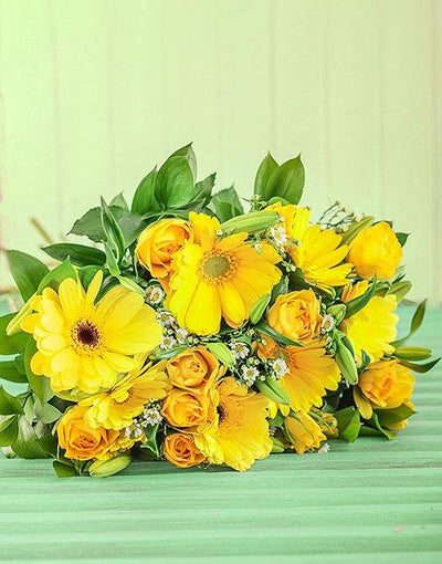 The Sublime Sunshine flowers CityFlowersIndia 