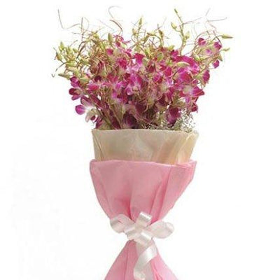 Unforgettable Hand Tied Orchids flowers CityFlowersIndia 