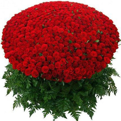 Blazzing Passion Basket flowers CityFlowersIndia 