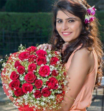 My Heart Valentine flowers CityFlowersIndia 