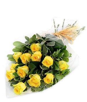 A Dozen Yellow Roses flowers CityFlowersIndia 